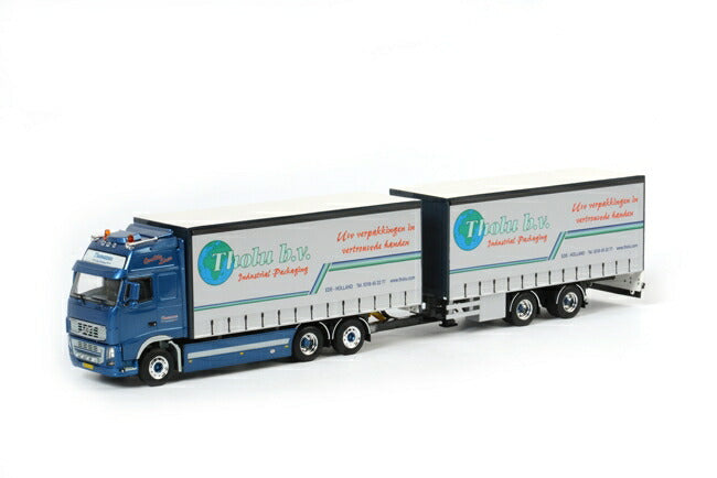 Tholu VOLVO FH3 Globetrotter XL Combiトラック　/WSI　1/50 建設機械模型　ミニカー