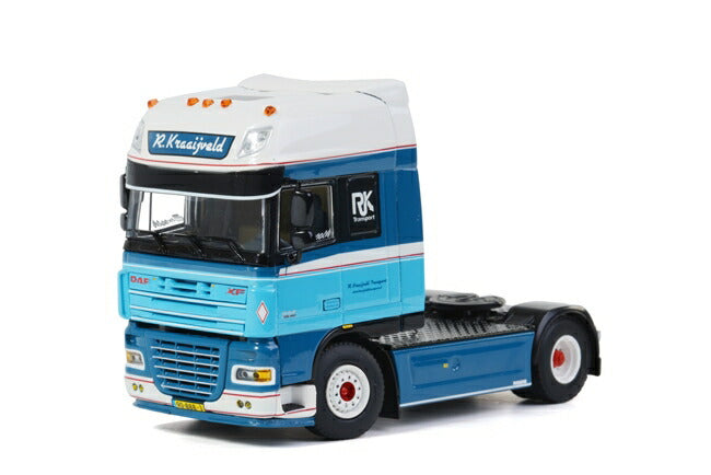 Robert Kraaijveld DAF XF 105 スーパースペースキャブ トラック トラクタヘッド/WSI　1/50 建設機械模型　ミニカー