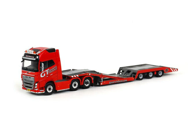 ギャラリービューアに画像をロードする, Geurts Volvoボルボ FH4 GL XL Trucktransporter 3軸 トラック/WSI　1/50 建設機械模型　ミニカー
