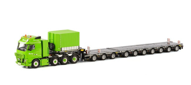 Bring BCT VOLVO FH3 Globetrotter XL Broshuis Module トレーラー 3+7 トラック /WSI　1/50 建設機械模型　ミニカー