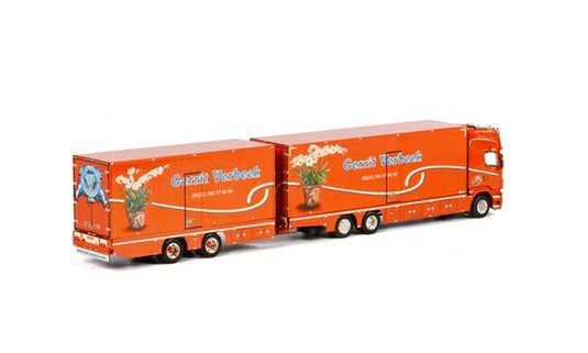 Gerrit Verbeek SCANIAスカニア R Topline Combi トラック /WSI　1/50 建設機械模型　ミニカー