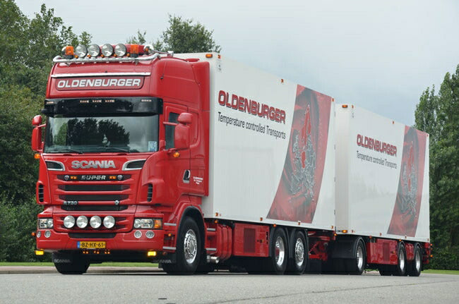 【予約】2015年4-6月以降発売予定Oldenburger SCANIAスカニア R Topline Combi トラックトラクタヘッド /WSI　1/50 建設機械模型　ミニカー