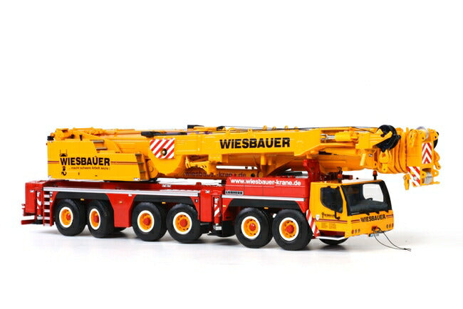 ギャラリービューアに画像をロードする, WIESBAUER リープヘルLTM1350 モバイルクレーン /WSI　1/50 建設機械模型　ミニカー
