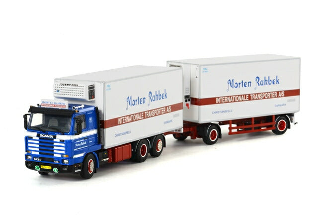 Morten Rahbek - Danmark SCANIAスカニア R113/R143 Streamline　Combiトラック　/WSI　1/50 建設機械模型　ミニカー