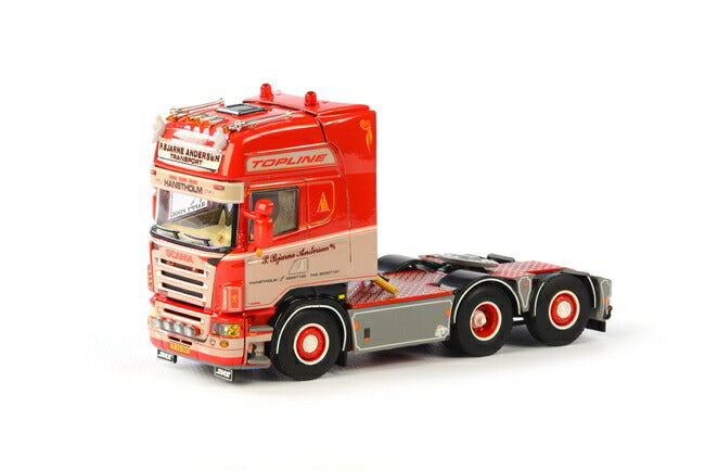 ギャラリービューアに画像をロードする, P. Bjarne Andersen SCANIAスカニア R Topline トラクタヘッドトラック/WSI　1/50 建設機械模型　ミニカー
