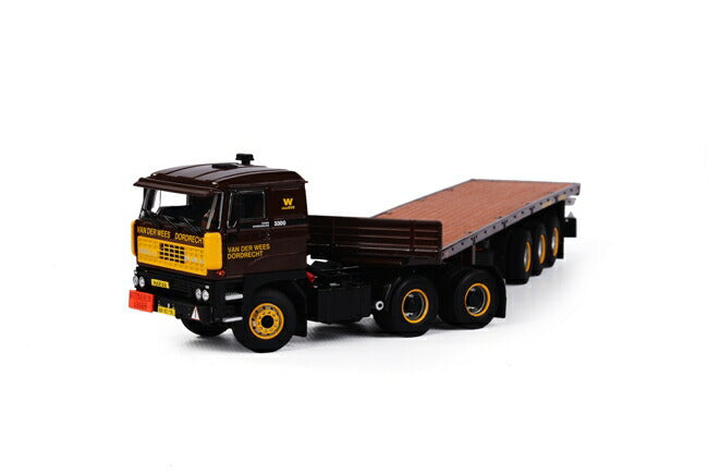 Van der Wees DAF 3600 Classic flatbed trailer トラック/WSI　1/50 建設機械模型　ミニカー