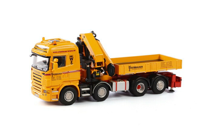 【予約】7月-9月以降発売予定Wiesbauer SCANIAスカニア R Highline Palfinger 150002 with JIBトラック/WSI 建設機械模型 工事車両 1/50 ミニチュア
