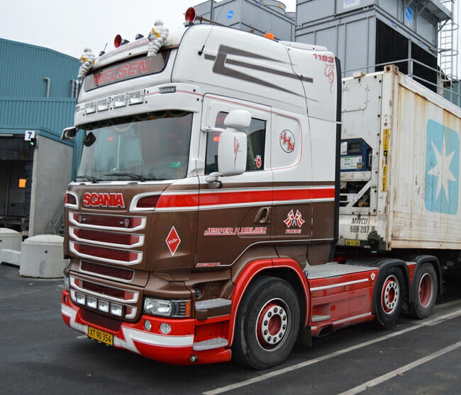 【予約】10月-12月以降発売予定Jesper H Nielsen Scaniaスカニア R Streamline Topline トラクタヘッドトラック/WSI 建設機械模型 工事車両 1/50 ミニチュア