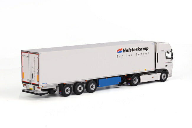 ギャラリービューアに画像をロードする, Heisterkamp DAF XF SSC リーファートレーラー Thermoking 3軸 トラック/WSI 建設機械模型 工事車両 1/50 ミニチュア
