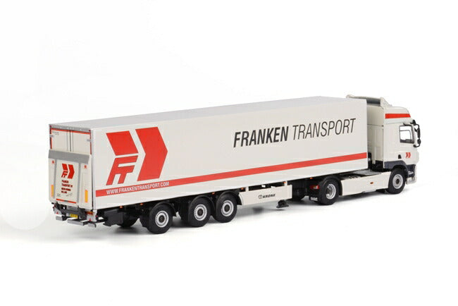 ギャラリービューアに画像をロードする, Franken Transport DAF CF Space Cab リーファートレーラー Thermoking 3軸 トラック/WSI 建設機械模型 工事車両 1/50 ミニチュア
