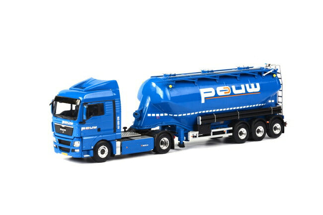 Pouw MAN TGX XLX bellied powder tanker トラック/WSI 建設機械模型 工事車両 1/50 ミニチュア