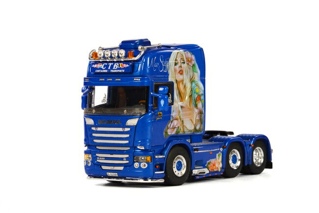 【予約】10月-12月以降発売予定Max Steffen Scaniaスカニア R Streamline Topline トラックトラクタヘッド/WSI 建設機械模型 工事車両 1/50 ミニチュア