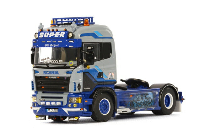 【予約】2016年1月-3月以降発売予定Grundhofer SCANIAスカニア R Highline トラックトラクタヘッド /WSI 建設機械模型 工事車両 1/50 ミニチュア