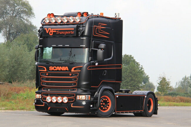 【予約】2016年1月-3月以降発売予定VD Transporte SCANIAスカニア R Streamline Topline トラックトラクタヘッド /WSI 建設機械模型 工事車両 1/50 ミニチュア