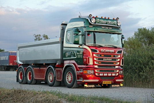 【予約】2016年1月-3月以降発売予定BrdR Olsen SCANIAスカニア R Highline Tipper 4軸 トラック /WSI 建設機械模型 工事車両 1/50 ミニチュア