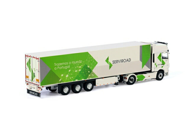 ギャラリービューアに画像をロードする, Serviroad DAF XF SSC リーファートレーラー Carrier 3軸 トラック /WSI 建設機械模型 工事車両 1/50 ミニチュア
