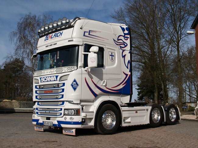 【予約】2016年1月-3月以降発売予定Oehlrich SCANIAスカニア R Streamline Topline トラックトラクタヘッド /WSI 建設機械模型 工事車両 1/50 ミニチュア