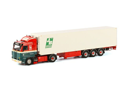 【予約】2016年1月-3月以降発売予定Jorgen Bertelsen SCANIAスカニア R113/R143 Streamline リーファートレーラー Thermoking 3軸 トラック /WSI 建設機械模型 工事車両 1/50 ミニチュア