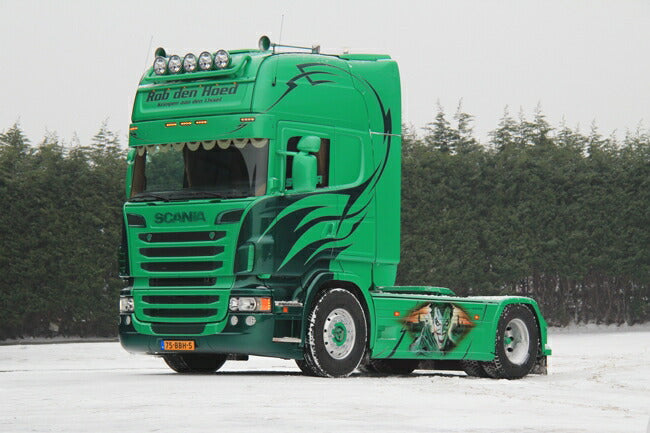 【予約】2016年1月-3月以降発売予定Rob den Hoed SCANIAスカニア R Toplineトラックトラクタヘッド /WSI 建設機械模型 工事車両 1/50 ミニチュア