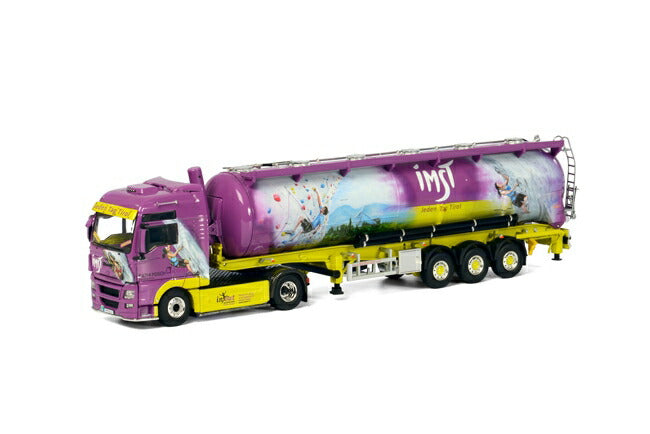 【予約】2016年1月-3月以降発売予定Melmer MAN TGX XXL Bulk Trailer Kipper 3軸 トラックトレーラー /WSI 建設機械模型 工事車両 1/50 ミニチュア