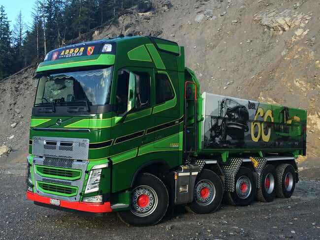 【予約】2016年1月-3月以降発売予定Addor Volvoボルボ FH4 Globetrotter XL ダンプ トラック5軸 /WSI 建設機械模型 工事車両 1/50 ミニチュア