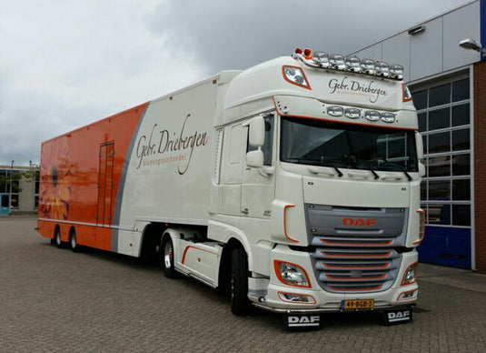 【予約】2016年1月-3月以降発売予定Gebr. Driebergen DAF new XF SSC Semi Box トレーラー トラック /WSI 建設機械模型 工事車両 1/50 ミニチュア