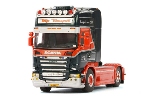 【予約】2016年4-6月以降発売予定Top Transport Scania R Streamline Toplinerトラックトラクタヘッド/WSI 建設機械模型 工事車両 1/50 ミニチュア