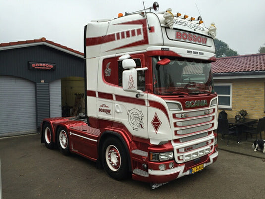 【予約】2016年4-6月以降発売予定Jesper Bossow SCANIAスカニア R Topline　トラックトラクタヘッド　/WSI 建設機械模型 工事車両 1/50 ミニチュア