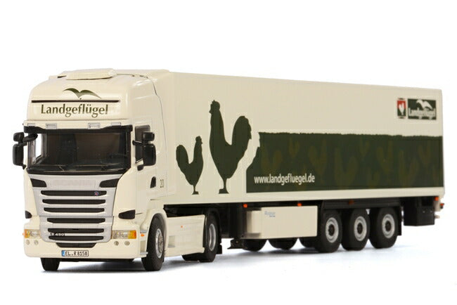 【予約】2016年4-6月以降発売予定Landgeflugel SCANIAスカニア R Streamline Topline リーファートレーラー Thermoking 3軸　トラック　/WSI 建設機械模型 工事車両 1/50 ミニチュア