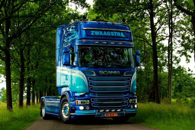 【予約】2016年4-6月以降発売予定Zwaagstra SCANIAスカニア R Streamline Toplineトラックトラクタヘッド　/WSI 建設機械模型 工事車両 1/50 ミニチュア