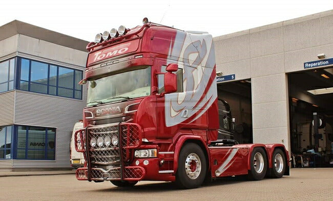 【予約】2016年4-6月以降発売予定Tomo SCANIAスカニア R Streamline Toplineトラックトラクタヘッド　/WSI 建設機械模型 工事車両 1/50 ミニチュア