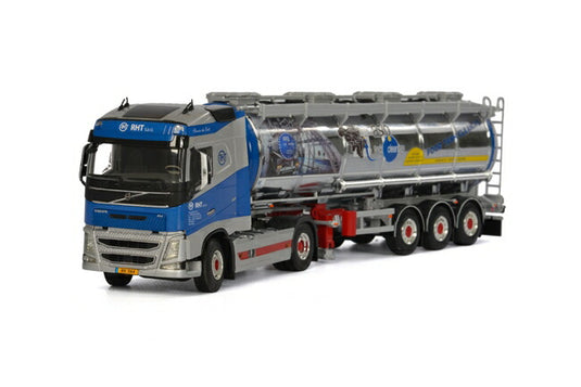 Roger Heinen Volvoボルボ FH4 Globetrotter XL Tanker Liquid 3軸トラック /WSI 建設機械模型 工事車両 1/50 ミニチュア