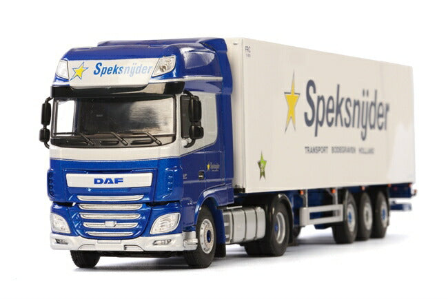 ギャラリービューアに画像をロードする, Speksnijder DAF XF SSC リーファートレーラー Carrier 3軸トラック /WSI 建設機械模型 工事車両 1/50 ミニチュア
