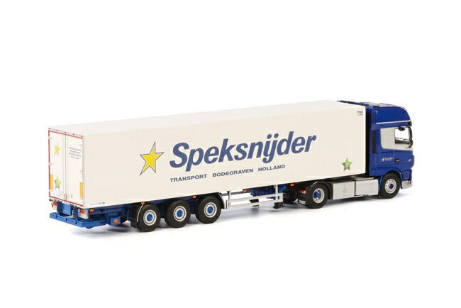 ギャラリービューアに画像をロードする, Speksnijder DAF XF SSC リーファートレーラー Carrier 3軸トラック /WSI 建設機械模型 工事車両 1/50 ミニチュア
