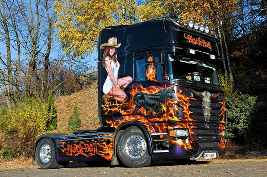 【予約】7-9月以降発売予定Schiebler SCANIAスカニア R Topline トラックトラクタヘッド /WSI 建設機械模型 工事車両 1/50 ミニチュア