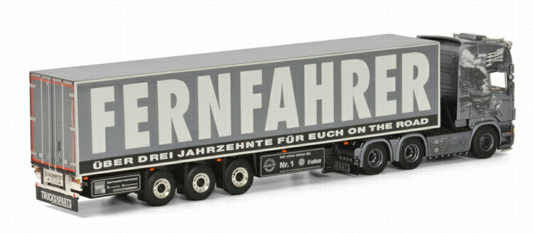 ギャラリービューアに画像をロードする, LF Transporte / Fernfahrer SCANIAスカニア R Topline リーファートレーラー Thermoking 3軸 トラック /WSI 建設機械模型 工事車両 1/50 ミニチュア
