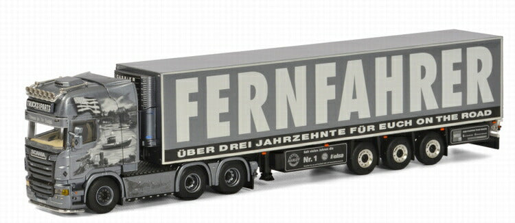 ギャラリービューアに画像をロードする, LF Transporte / Fernfahrer SCANIAスカニア R Topline リーファートレーラー Thermoking 3軸 トラック /WSI 建設機械模型 工事車両 1/50 ミニチュア
