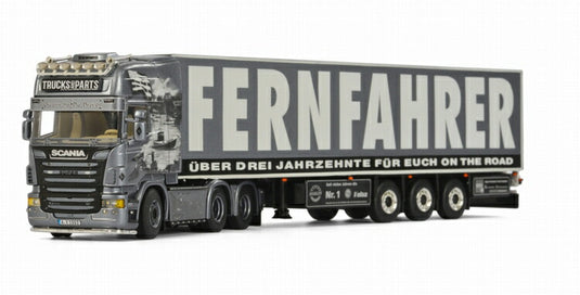 LF Transporte / Fernfahrer SCANIAスカニア R Topline リーファートレーラー Thermoking 3軸 トラック /WSI 建設機械模型 工事車両 1/50 ミニチュア