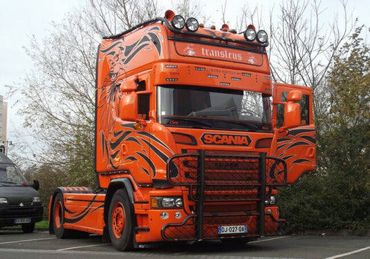 【予約】10-12月以降発売予定Transleus SCANIAスカニア R Streamline Topline トラクタ /WSI 建設機械模型 工事車両 1/50 ミニチュア