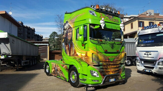 【予約】10-12月以降発売予定Green Killer DAF XF SSC トラクタ /WSI 建設機械模型 工事車両 1/50 ミニチュア