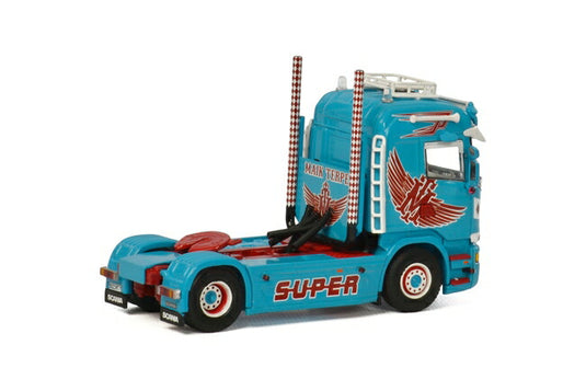 MTS Maik Terpe SCANIAスカニア R Streamline Highline トラック /WSI 建設機械模型 工事車両 1/50 ミニチュア