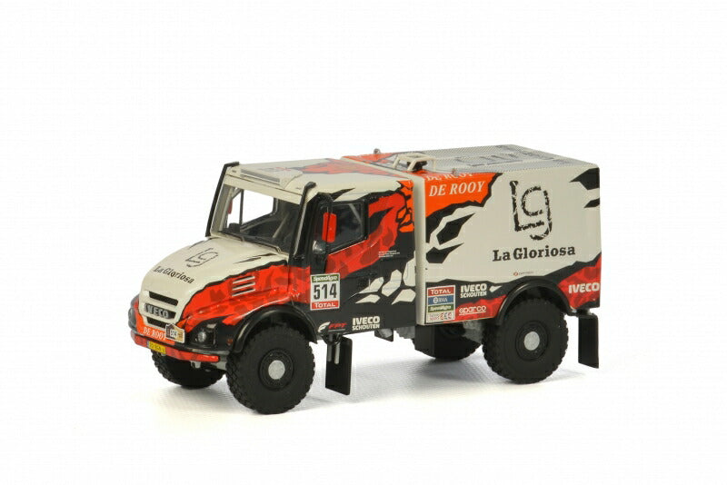 ギャラリービューアに画像をロードする, Iveco Dakarダカール Federico Villagra 514 トラクタ /WSI 建設機械模型 工事車両 1/50 ミニチュア
