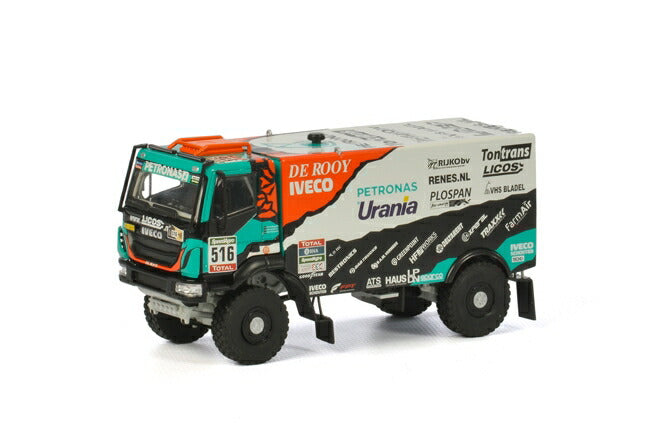 Iveco Dakarダカール Ton van Genugten 516 トラクタ /WSI 建設機械模型 工事車両 1/50 ミニチュア