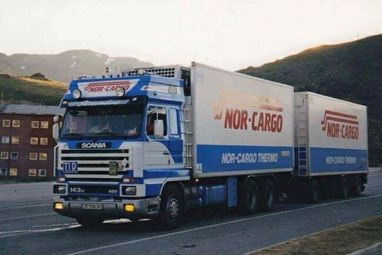 【予約】10-12月以降発売予定Nor-Cargo SCANIAスカニア R113/R143 Streamline Combiトラック /WSI  建設機械模型 工事車両 1/50 ミニチュア