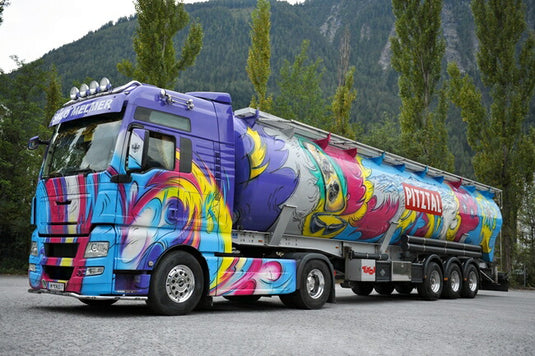 【予約】10-12月以降発売予定Melmer MAN TGX XXL バルクトレーラー　Kipper 3軸トラック /WSI  建設機械模型 工事車両 1/50 ミニチュア