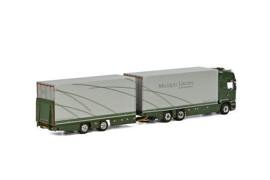 Micquel Groen SCANIAスカニア R Streamline Topline Combiトラック /WSI  建設機械模型 工事車両 1/50 ミニチュア