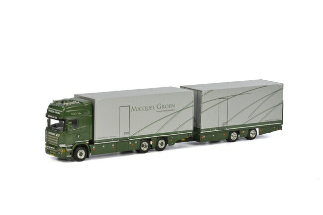 Micquel Groen SCANIAスカニア R Streamline Topline Combiトラック /WSI  建設機械模型 工事車両 1/50 ミニチュア