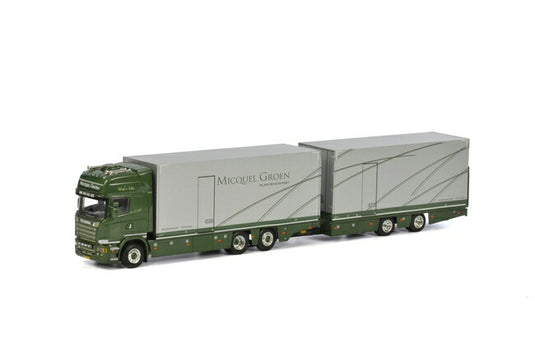 Micquel Groen SCANIAスカニア R Streamline Topline Combiトラック /WSI  建設機械模型 工事車両 1/50 ミニチュア