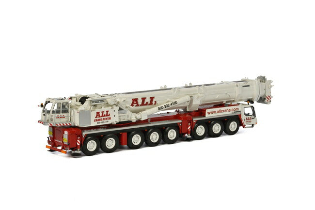 ギャラリービューアに画像をロードする, All Crane Hire Liebherrリープヘル LTM1500-8.1 モバイルクレーン /WSI  建設機械模型 工事車両 1/50 ミニチュア
