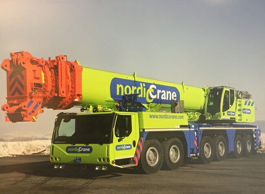 【予約】10-12月以降発売予定Nordic Crane Liebherrリープヘル LTM 1350 - 6.1 モバイルクレーン /WSI  建設機械模型 工事車両 1/50 ミニチュア